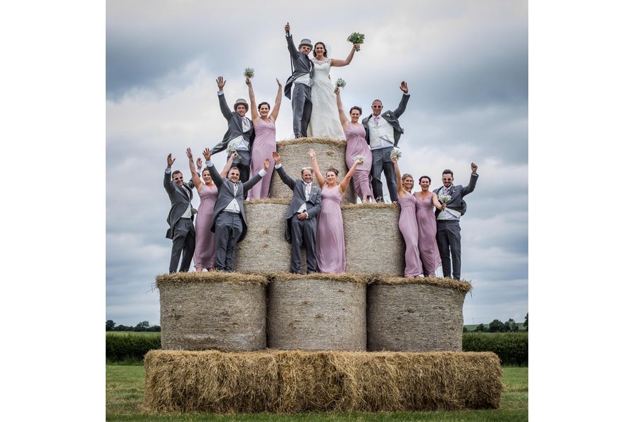 A fab farm wedding!
