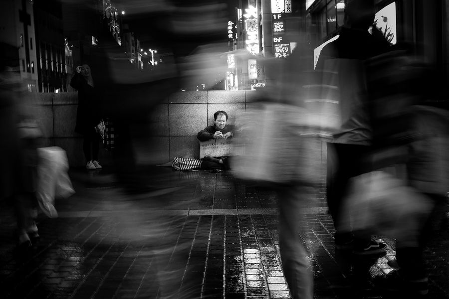 Homeless in Osaka