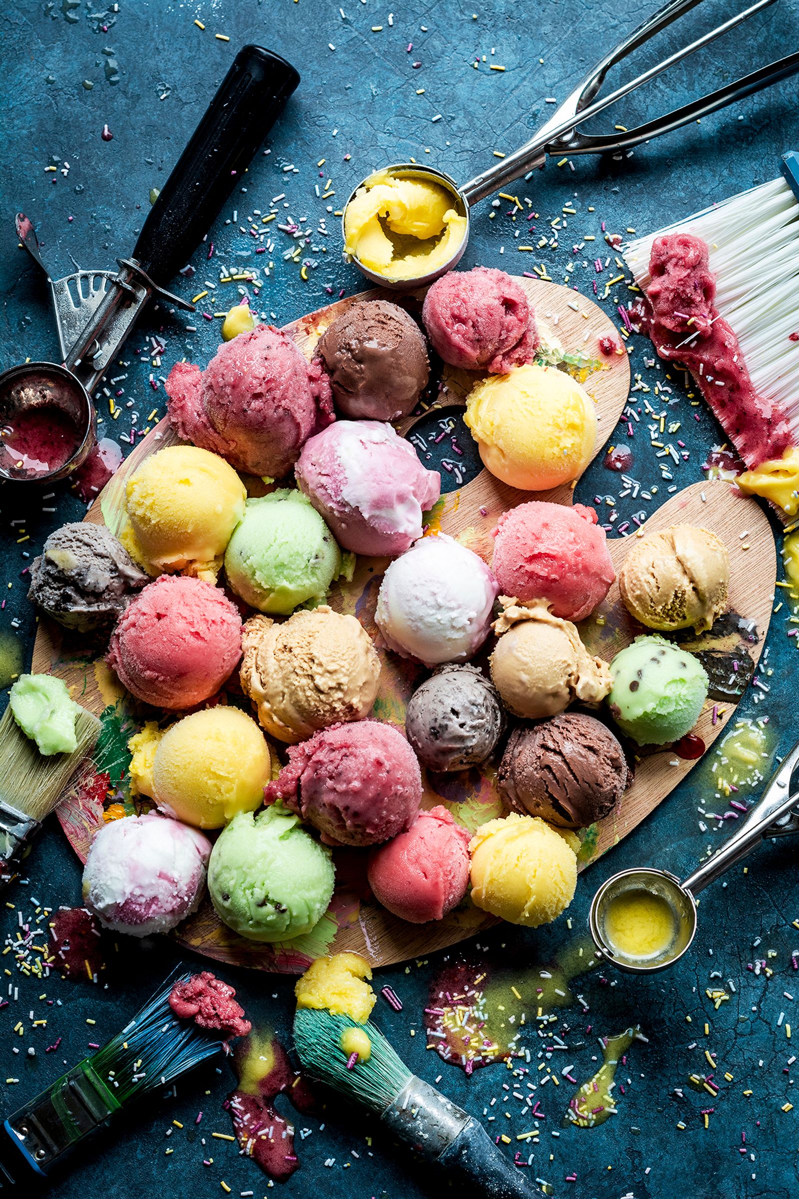Ice cream colours 