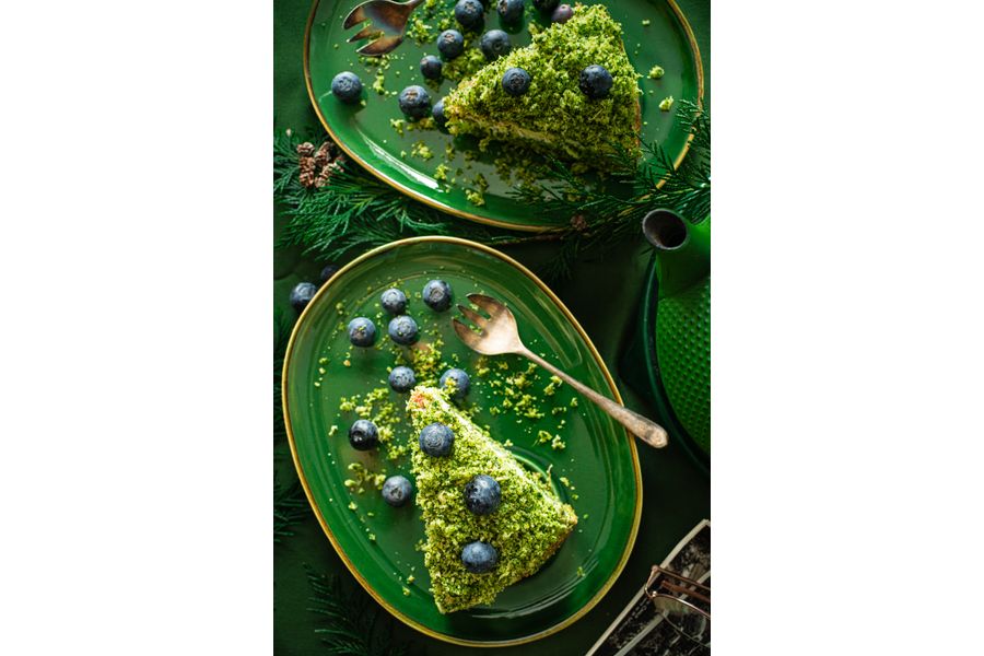 Spinach cake 