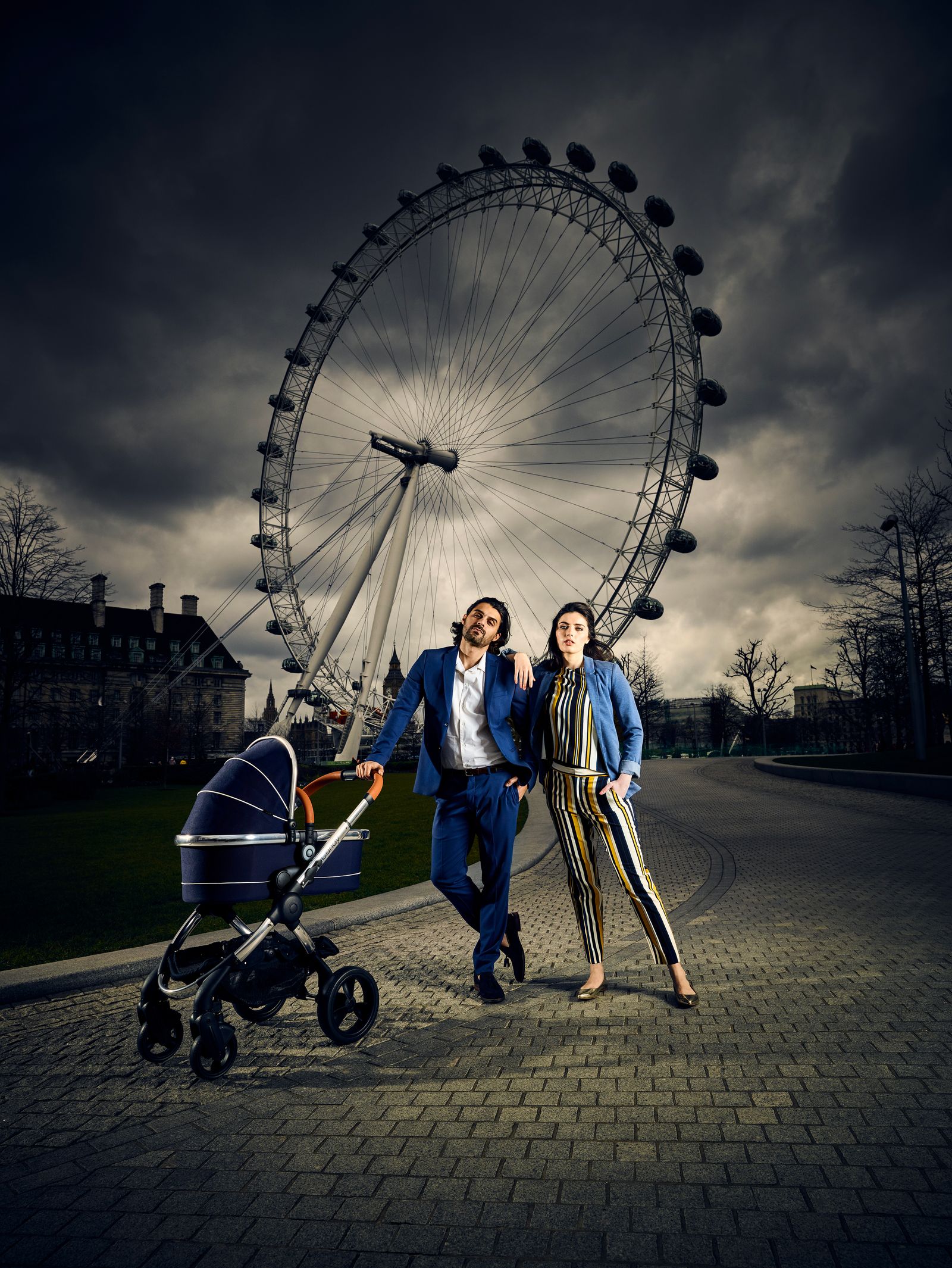 London Eye - iCandy pushchair promotion fusing fashion with product