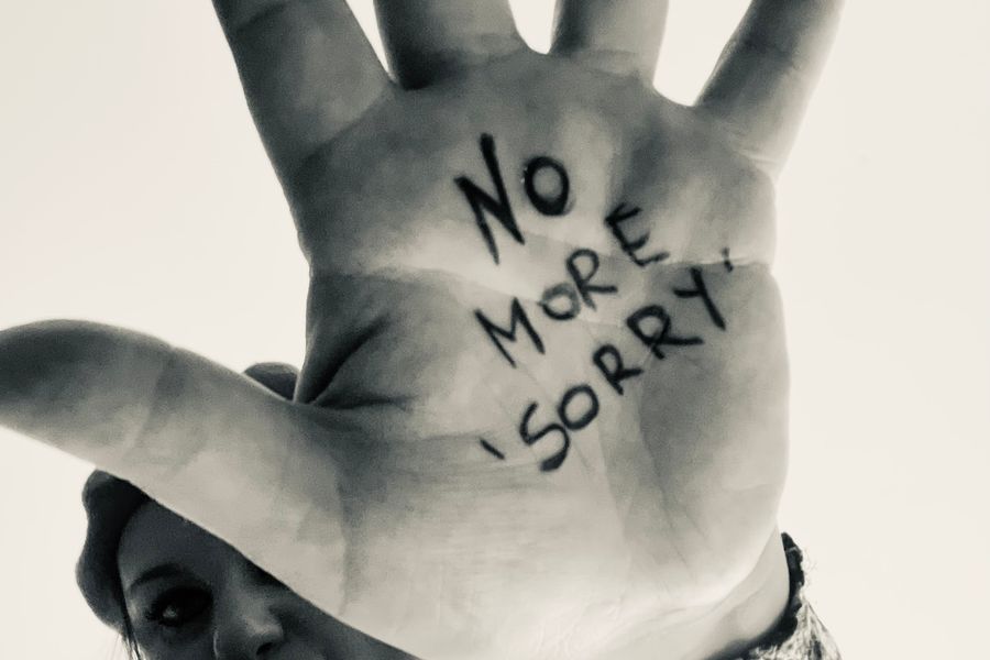 No more ‘sorry’ 
