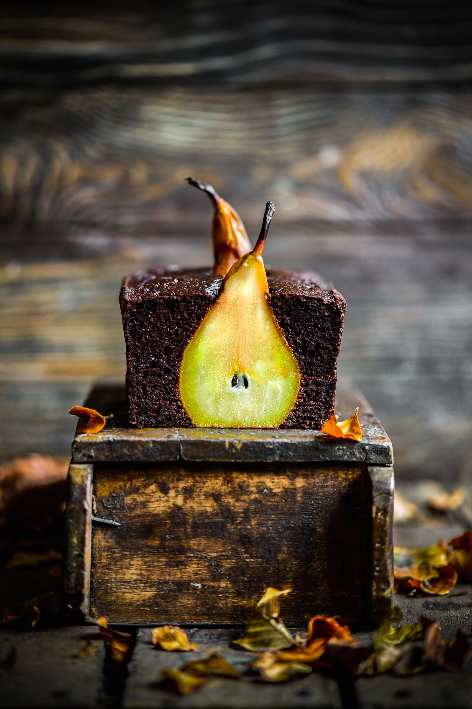 Pear and Chocolate Loaf