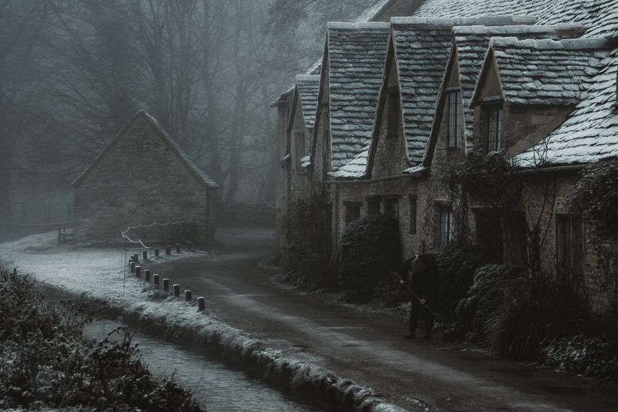 Winter’s Silence in Bibury