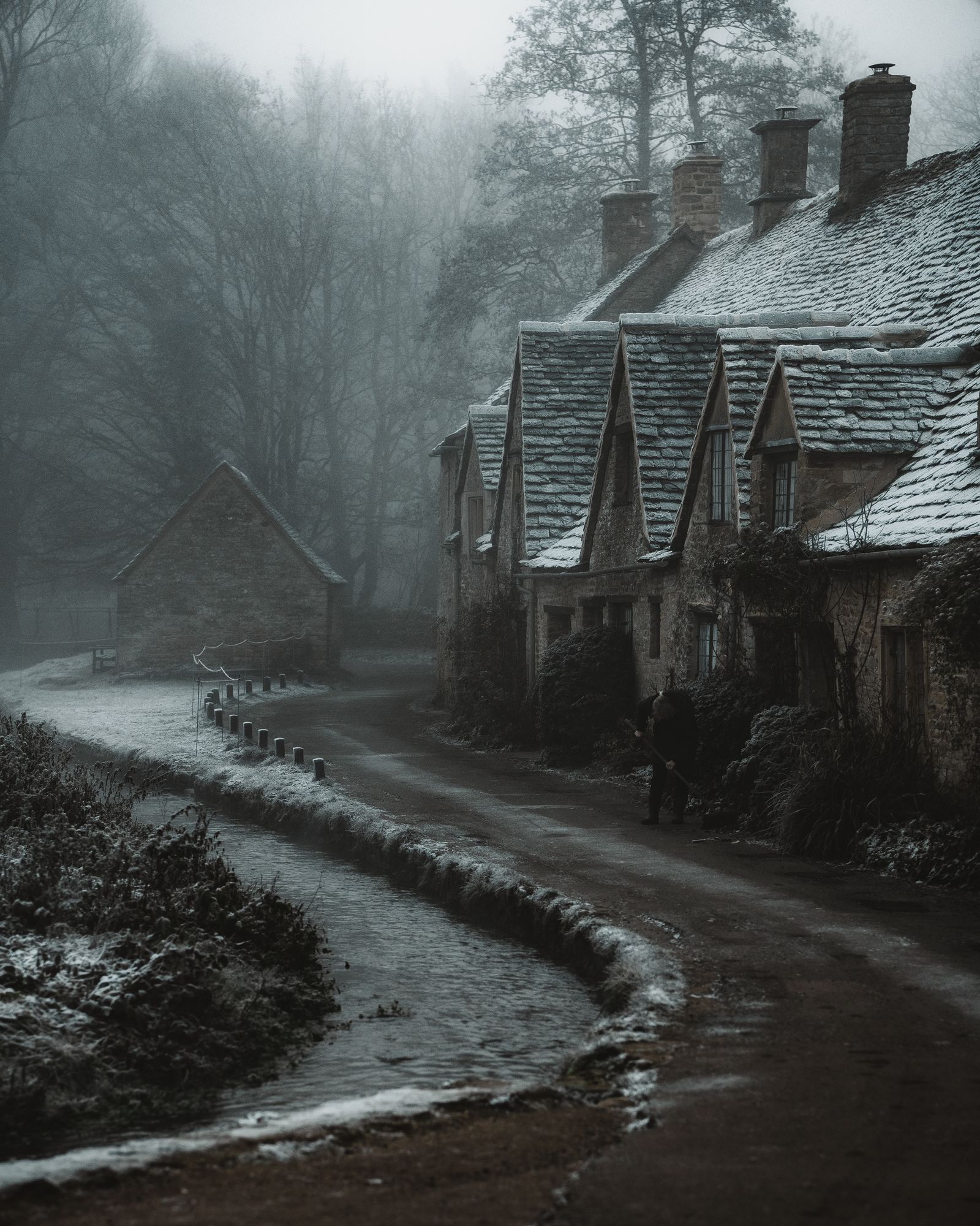 Winter’s Silence in Bibury