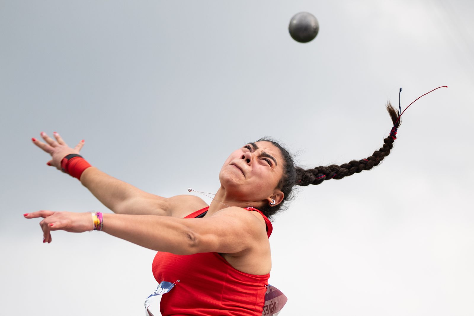 Shot Put in Action