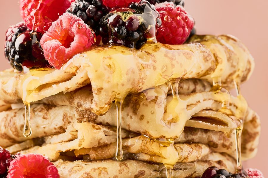 Crepes and Berries