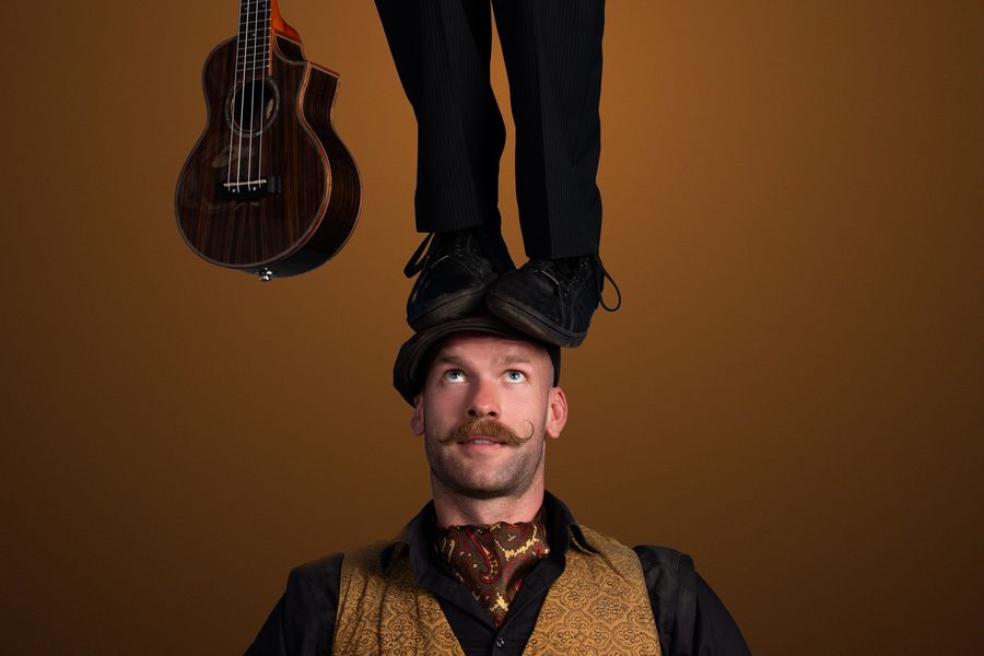 Performers from the Out There Festival