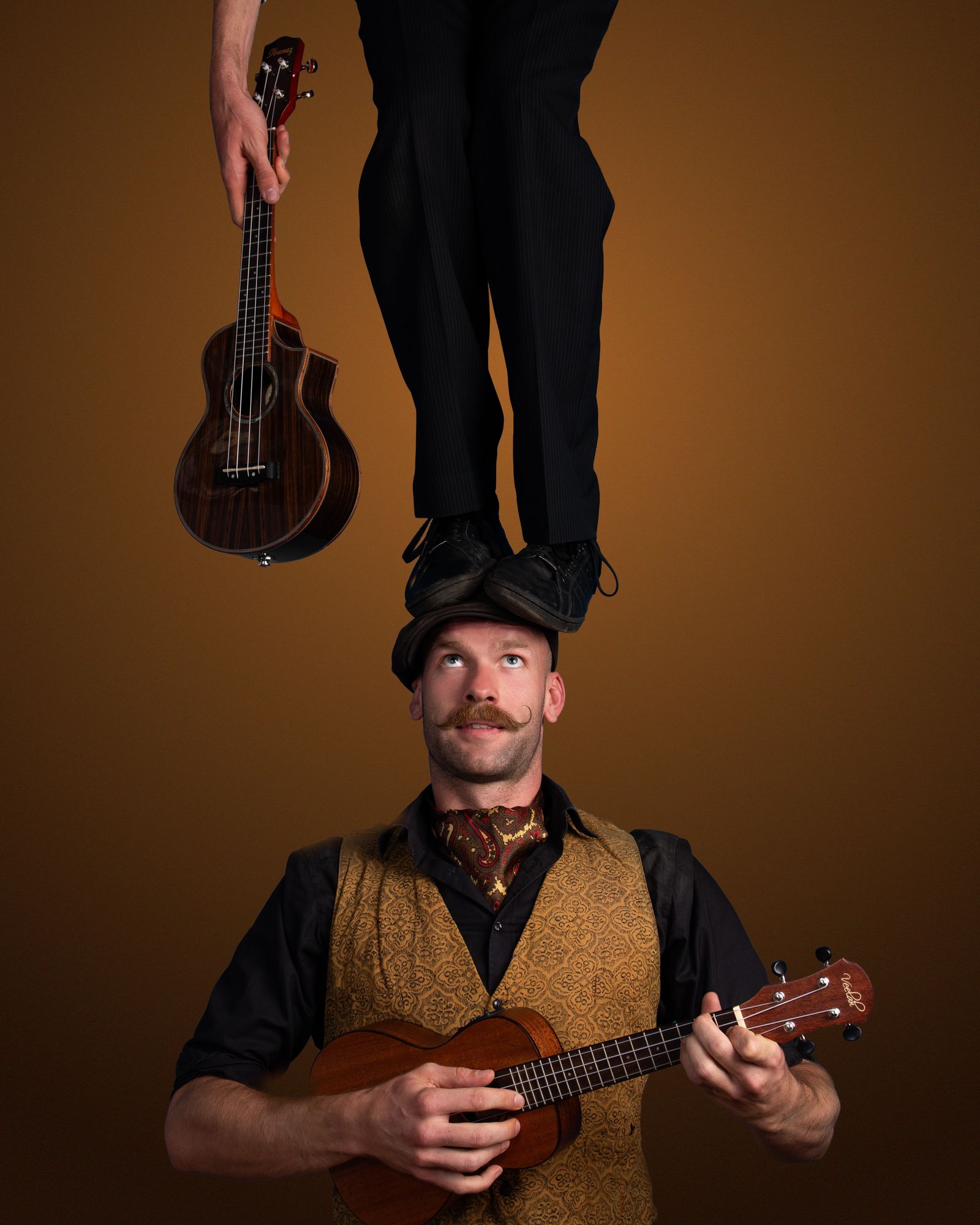 Performers from the Out There Festival