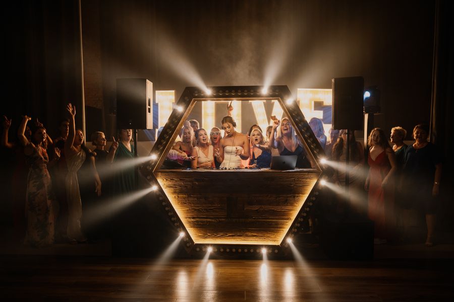 The Bride as DJ of Her Own Night