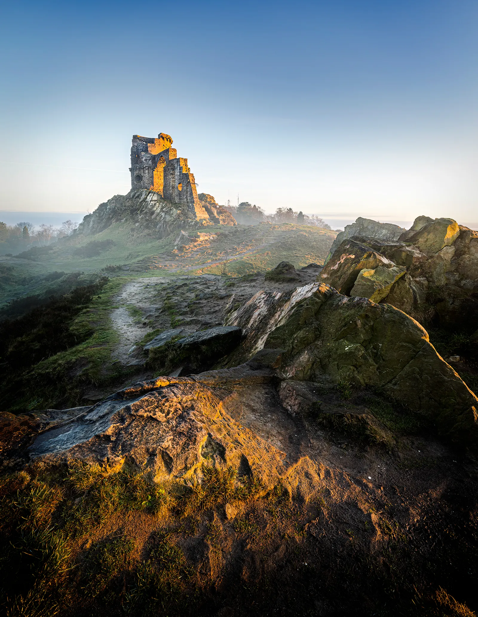 Mow Cop - Mist and the Morning Light