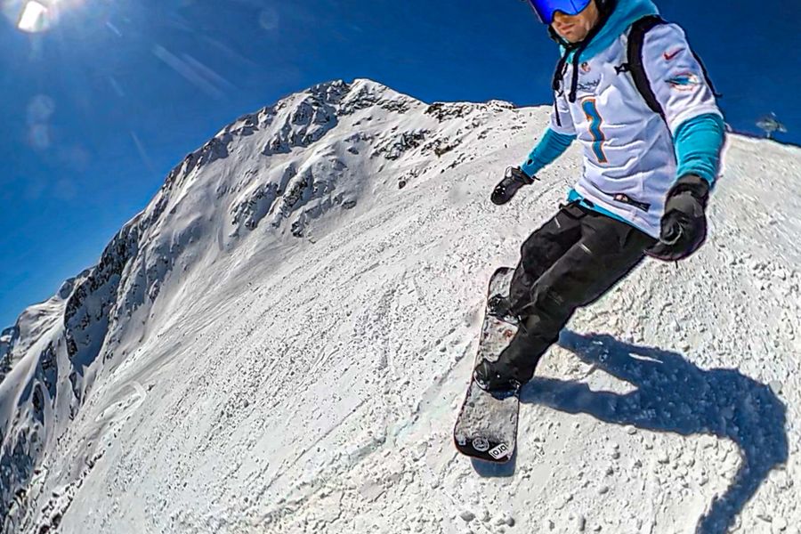 Carving Through The Peaks.