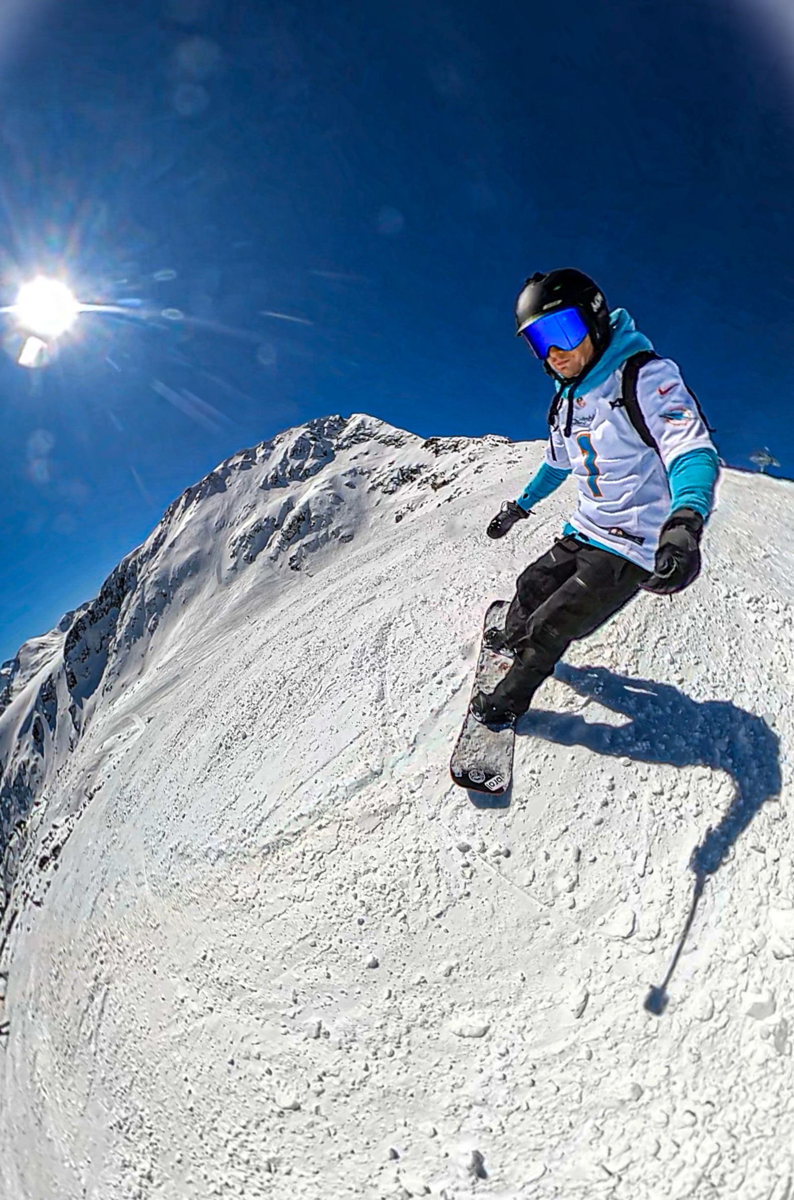 Carving Through The Peaks.