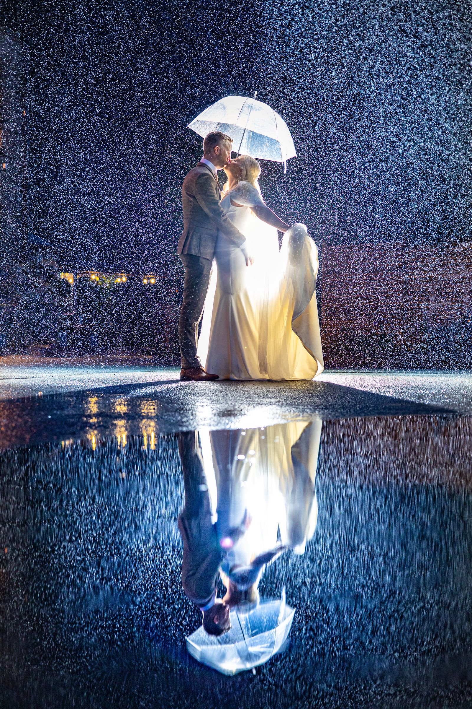 Rainy Wedding Day