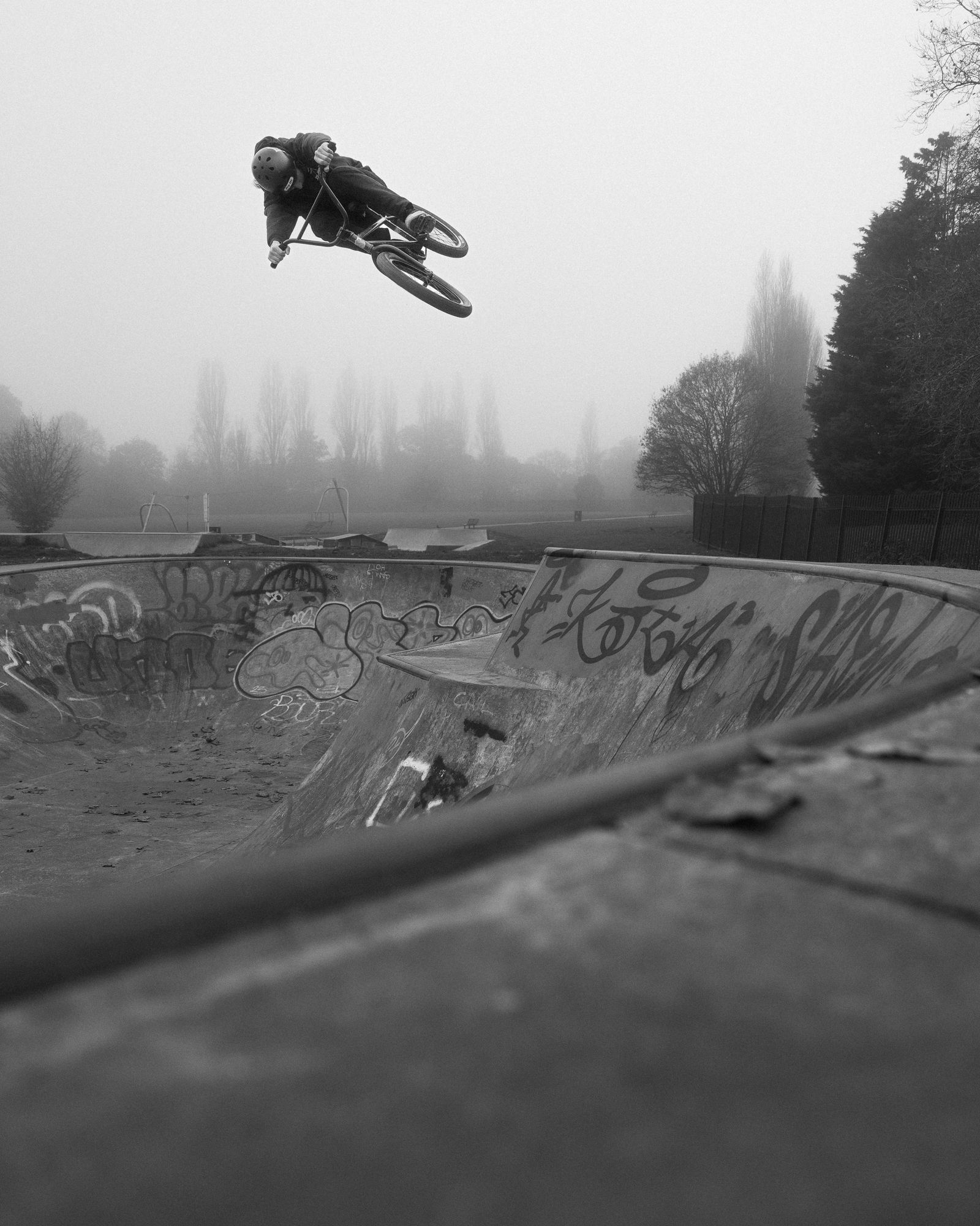 Foggy Morning BMX