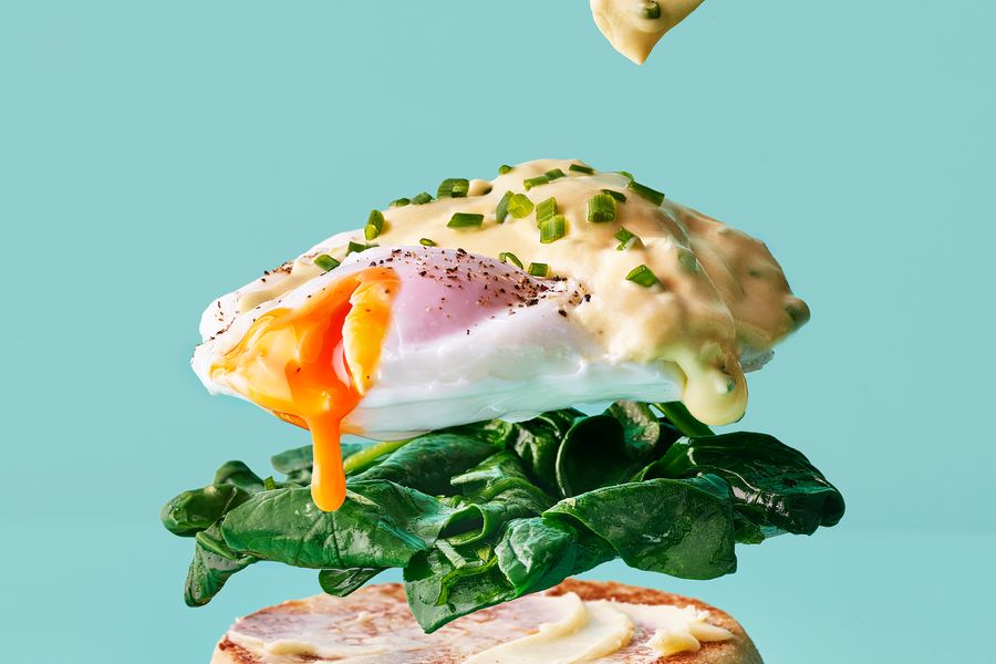 Eggs Benedict explosion