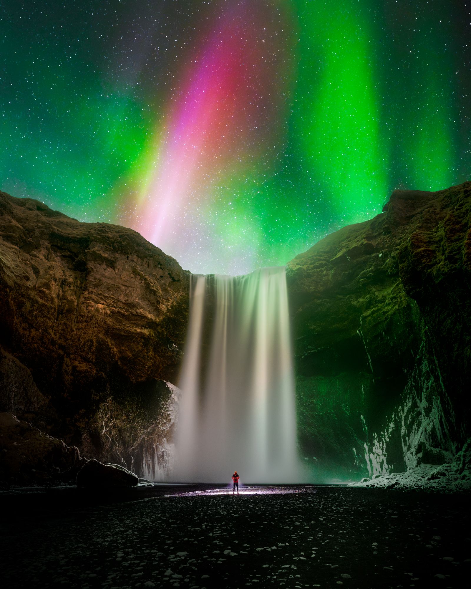 Waterfall of Aurora