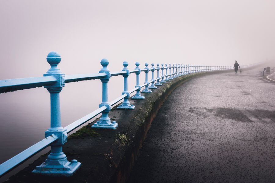 A walk in the fog