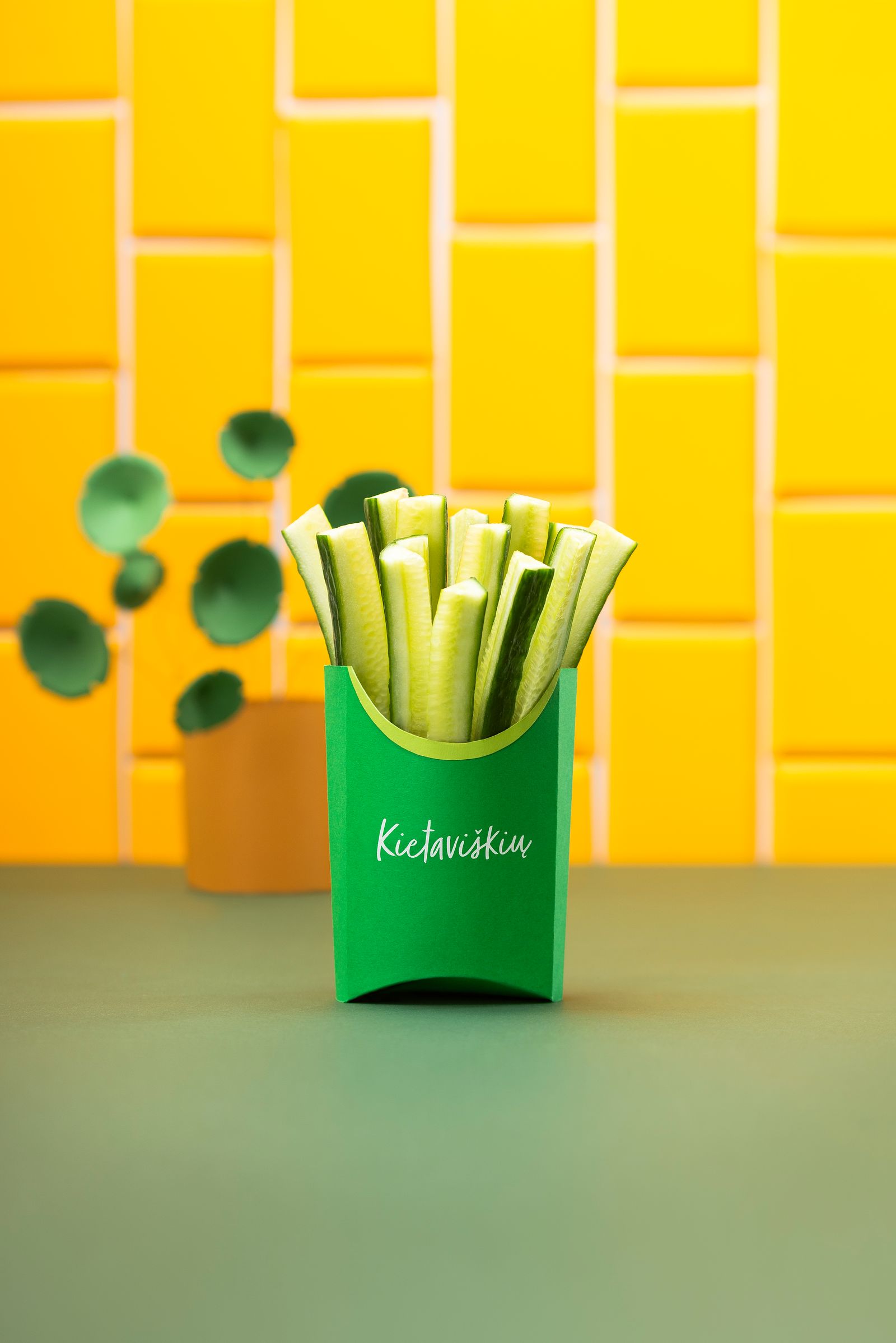 Bye bye fries, hey cucumbies!